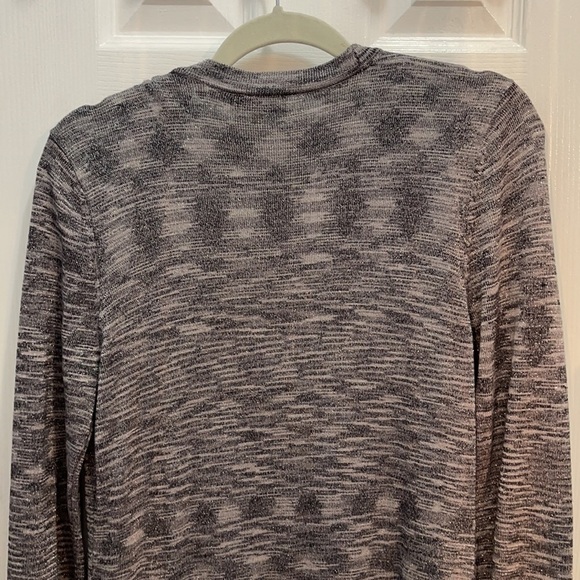 Gray Glitter Cardigan Ladies Large - Picture 7 of 9
